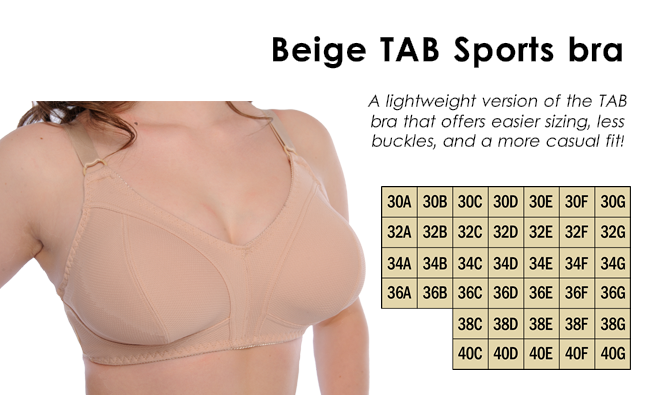 Contact us about the TAB bra!